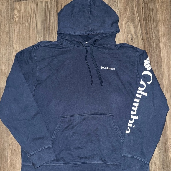 Columbia Men's Dark Blue Hoodie - Picture 1 of 3